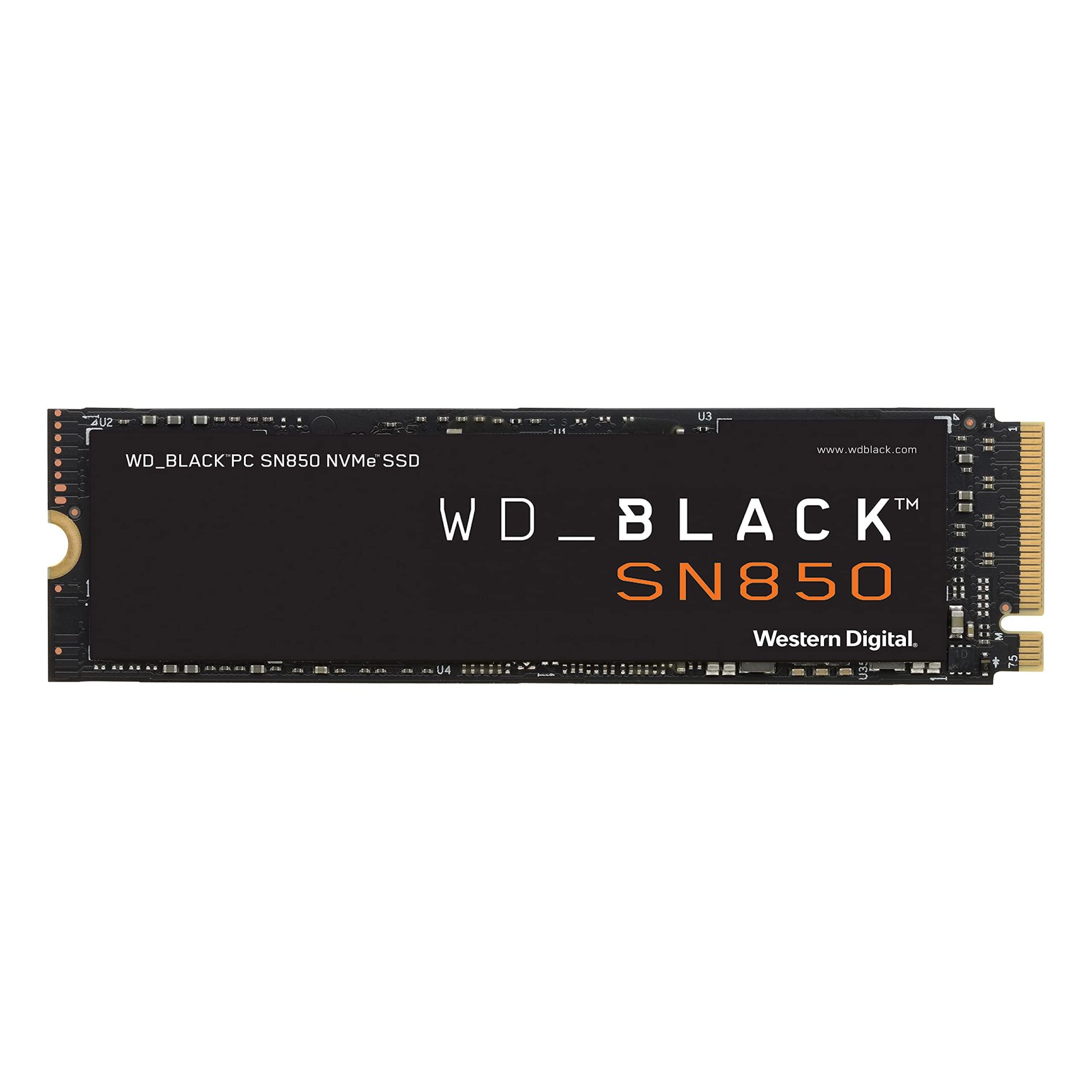 WD WDS100T1X0E Black SN850 NVMe SSD