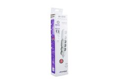 S-LINK 1.5m 3G1.5mm2 900 Joule 5Li Akım Korumalı Priz Çoklayıcı SPG9J05