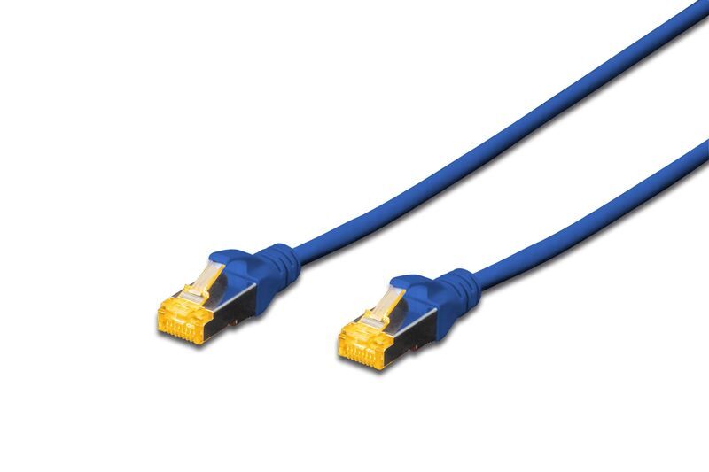 DIGITUS DK-1644-A-020-B 2m Cat6A S-FTP AWG 26-7 Cu Lszh Mavi Patch Kablo
