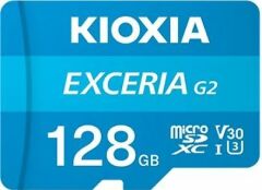 KIOXIA LMEX2L128GG2 128GB EXCERIA MicroSD C10 U3 UHS1 R100 Hafıza kartı