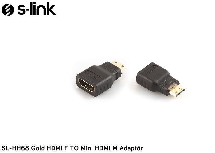 S-LINK HDMI Dişi - HDMI Erkek Çevirici Adaptör SL-HH68