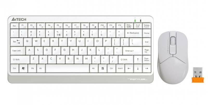 A4 TECH FG1112-Q-WHITE FG1112 BEYAZ Q TÜRKÇE FN-MULTİMEDYA MİNİ 2.4GHZ KABLOSUZ SET