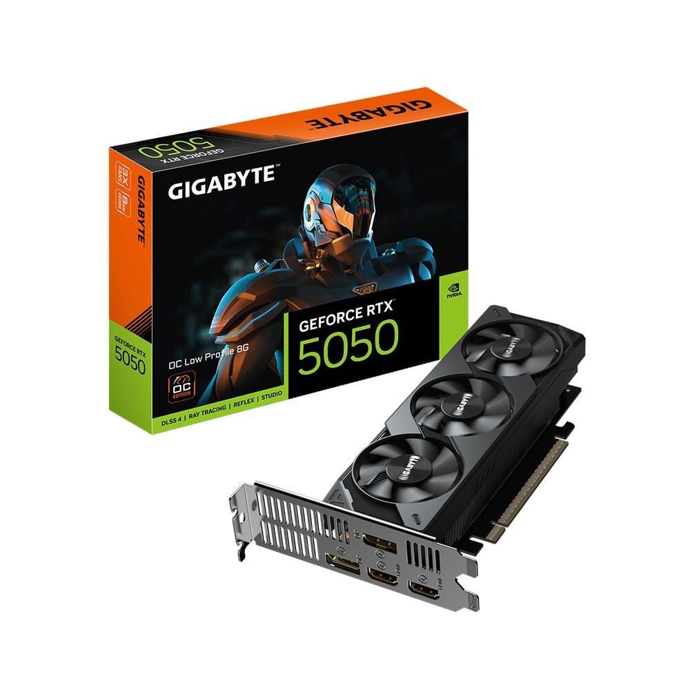 GIGABYTE GV-N5050GAM-OC-8GD VGA RTX5050 GAMING OC 8GB 256B GDDR6 DP-HDMI EKRAN KARTI