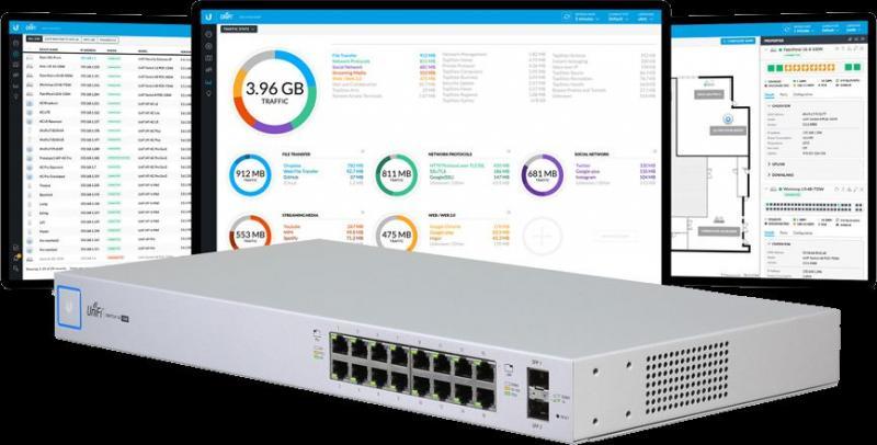 UBIQUITI US-16-150W Unifi 16Port Poe Switch(Us-16-150W)