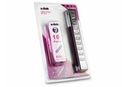 S-LINK SL-H105 10 Port Usb 2.0 Usb Hub