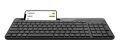 A4 TECH FBK25-BLACK FBK25 SİYAH BLUETOOTH+2.4GHZ NANO FN-MULTİMEDYA KABLOSUZ KLAVYE