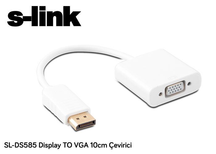 S-LINK DİSPLAY TO VGA ÇEVİRİCİ SL-DS585