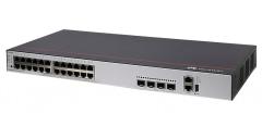 HUAWEI S5735-L24P4X-A (24*10/100/1000BASE-T ports, 4*10GE SFP+ ports, PoE+, AC