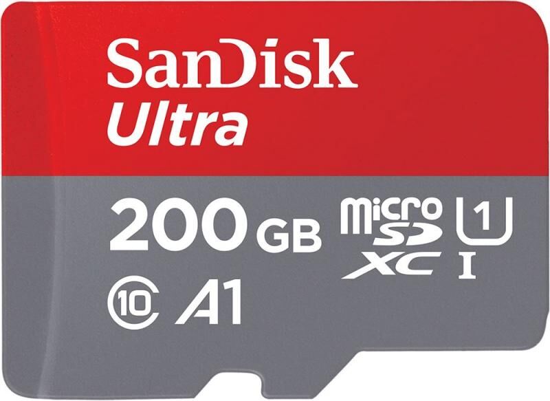 SANDISK SDSQUA4-200G-GN6MN FLA 200GB ULTRA MSD 120MB/S C10 UHS-I