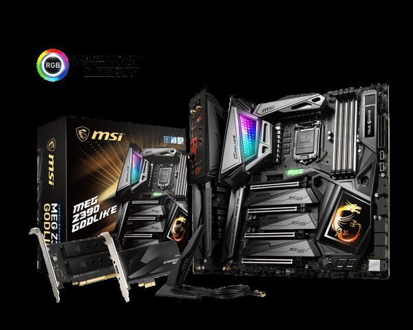 MSI Intel Z390 1151 DDR4 4600MHz RGB Anakart MEG_Z390_GODLIKE