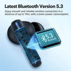 TAOTRONICS TT-BH1120 IPX5 Suya Dayanıklı Bluetooth 5.3 ENC USB-C Şarjlı TWS Kulaklık