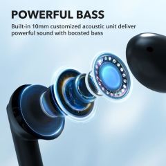 TAOTRONICS TT-BH1120 IPX5 Suya Dayanıklı Bluetooth 5.3 ENC USB-C Şarjlı TWS Kulaklık