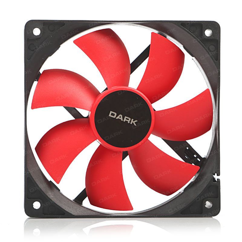 DARK 12cm Kırmızı Kanatlı Kasa Fanı DKCCF123R