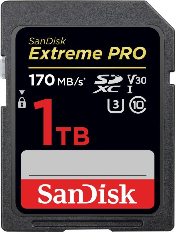 SANDISK SDSDXXY-1T00-GN4IN Extreme Pro SDXC Card 1TB 170MB/s V30