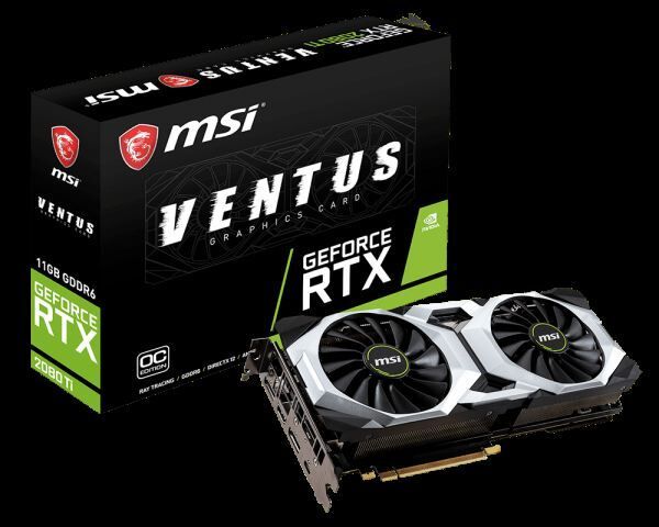 MSI VGA GEFORCE RTX 2080 TI VENTUS 11G O RTX2080TIVEN11GOC