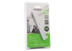 EVEREST 2.4GHZ Presenter Lazer Gümüş USB Kumanda PSN-08B-G
