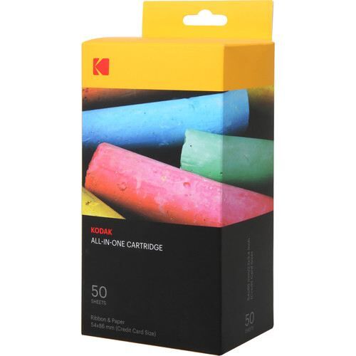 KODAK Mini Shot ve Mini2 için 30 Adet Baskı Kağıdı ve Ribon MSC50