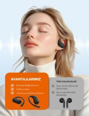 TAOTRONICS TT-BH1123 KULAKUSTU KULAKLIK BLACK