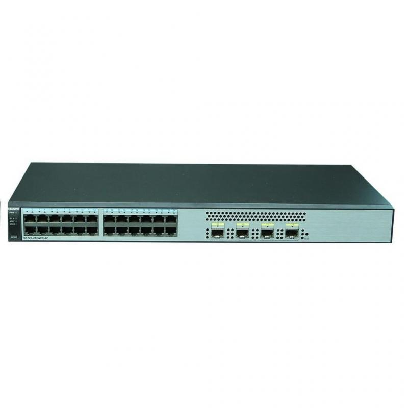 HUAWEI S1720-28GWR-4P (24 Ethernet 10/100/1000 ports,4 Gig SFP,AC power support)