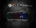 RAMPAGE USB Q Gökkuşağı Aydınlatmalı Multimedya Gaming Klavye KB-R74