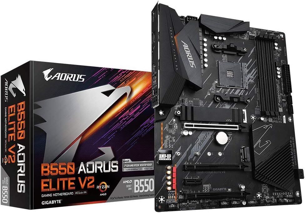 GIGABYTE B550-AOR-ELITEV2 4733MHz OC DDR4 AM4 M.2 HDMI DisplayPort ATX Anakart