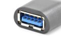 DIGITUS 84319 USB Type-C adapter, type C to A M/F, 3A, 5GB, 3.0 Version, bl