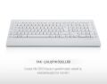 EVEREST Q Multimedya Klavye,Mouse Beyaz Set KM-3850