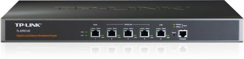 TP-LINK TL-ER5120 Gigabit 5Port Load Balance Multi-WAN Router