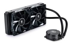DEEPCOOL Intel ve AMD Soket Kırmızı Sıvı Bazlı İşlemci Soğutucu MAELSTROM_240T_RED