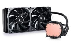 DEEPCOOL Intel ve AMD Soket Kırmızı Sıvı Bazlı İşlemci Soğutucu MAELSTROM_240T_RED