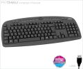 FRISBY FK-134AU Kablolu Arapça USB MM Klavye