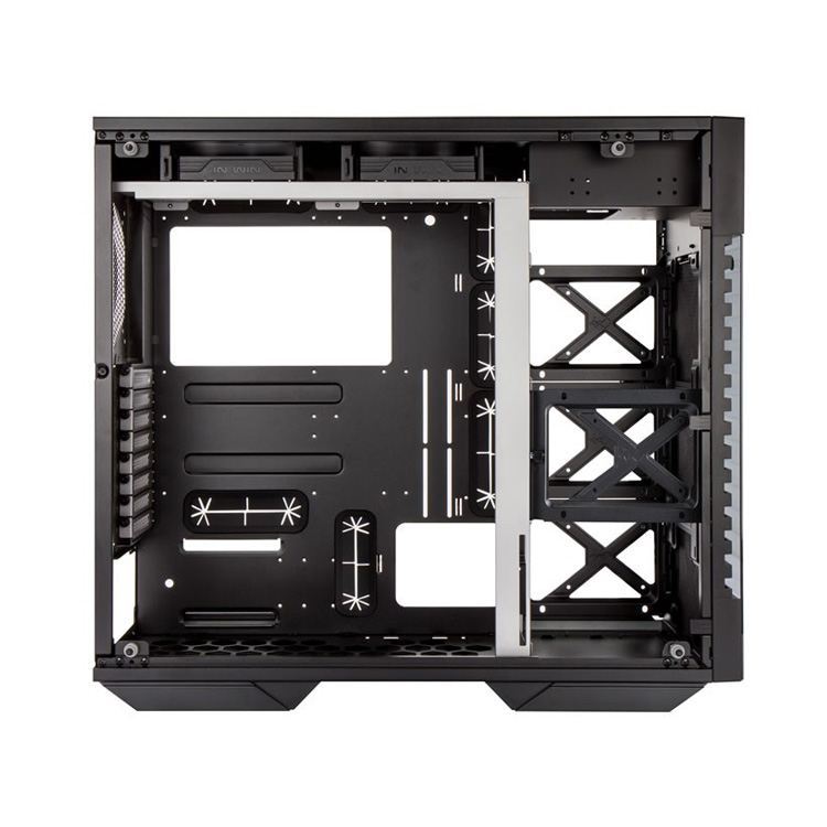 INWIN Powersız Pencereli Full Tower Siyah,Kırmızı Alüminyum Kasa 509