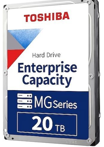 TOSHIBA MG10ACA20TE DSK 3.5'' 20TB 7200 SATA3 512MB 7/24 Güvenlik-ENT MG 512e RV BULK