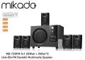 MIKADO 20W 5Wx5 5+1 USB,SD,FM Destekli Multimedya Hoparlör MD-729FM