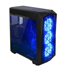 GAMEPOWER URANOS Powersız Pencereli Mavi Fanlı Mid ATX Gaming Kasa