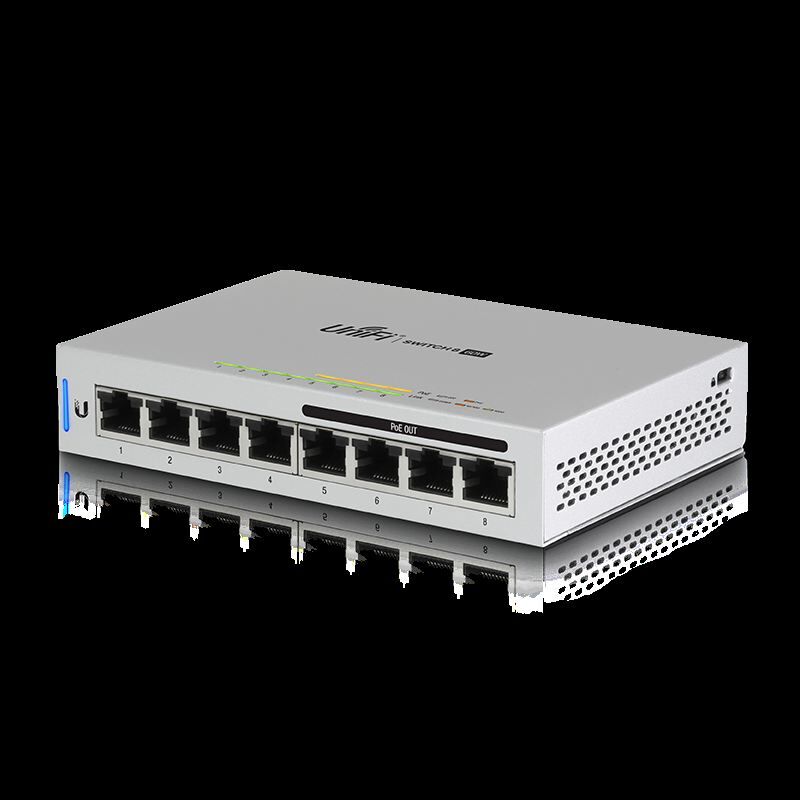 UBIQUITI 8 PORT 10/100/1000 10/100/1000MBPS POE US-8