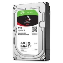 SEAGATE ST8000VN004 8TB IronWolf Sata 3.0 7200RPM 256MB 3.5'' Dahili NAS Disk