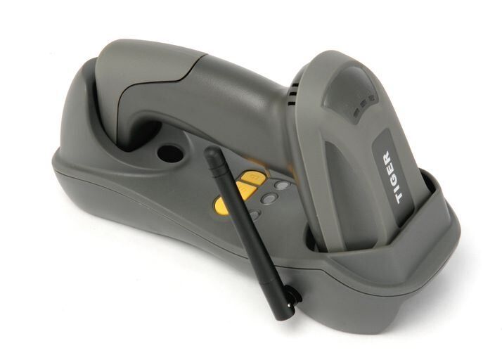PERKON BARKOD OKUYUCU KABLOSUZ LAZER EL TİPİ (1D) USB BAĞLANTILI TIGER-CS26-RF-USB