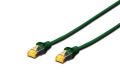 DIGITUS DK-1644-A-010-G Cat6A 1m S-FTP Cu LSZH Awg 26/7 Yeşil Patch Network Kablosu