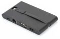 DIGITUS DA-70865 USB-C, 9-Port 2x video, 2x USB-C, 2x USB3.0, RJ45,2x card reader MikroSD