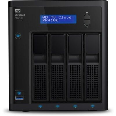 WD WDBNFA0000NBK-EESN MY CLOUD PR4100 Diskler Hariç 4 Yuvalı Nas Depolama Ünitesi