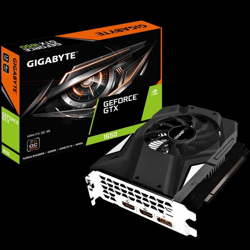 GIGABYTE GV-N1650IXOC-4GD Nvidia GTX 1650,4GB 128Bit DDR5 Ekran Kartı