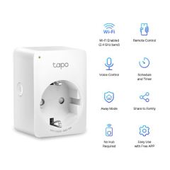 TP-LINK TAPO-P100-1P Mini Akıllı Wi-Fi Soket