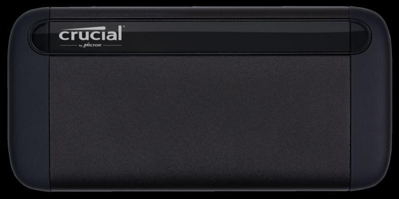 CRUCIAL CT1000X8SSD9 1TB  X8 USB 3.1 1050MB/s 2.5'' Siyah Taşınabilir SSD