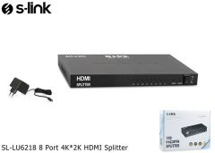 S-LINK 8 Port 4K*2K HDMI Splitter SL-LU6218