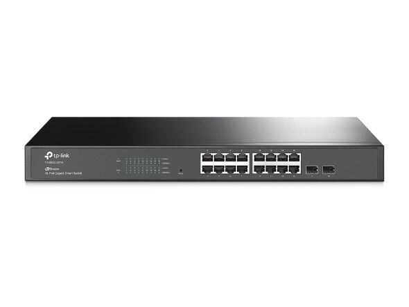 TP-LINK T1600G-18TS JetStream16-Port Gigabit Smart Switch with 2 SFP Slot