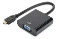 DIGITUS DA-70460 Mikro HDMI / VGA Çevirici