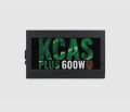 AEROCOOL AE-KCASP600 600W 12cm Fan 80+Bronze Güç Kaynağı