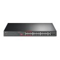 OMADA TL-SL1226P 24-Port 10/100Mbps + 2-Port Gigabit Unmanaged PoE+ Switch
