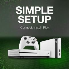 SEAGATE STGG8000400 8TB 3.5'' Game Drive Hub For Xbox USB 3.0 Beyaz Taşınabilir Disk